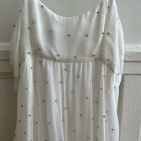 Azeeza Crystal Silk Dress - Picture 3 of 4